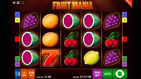 Fruit Mania  игровой автомат Gamomat